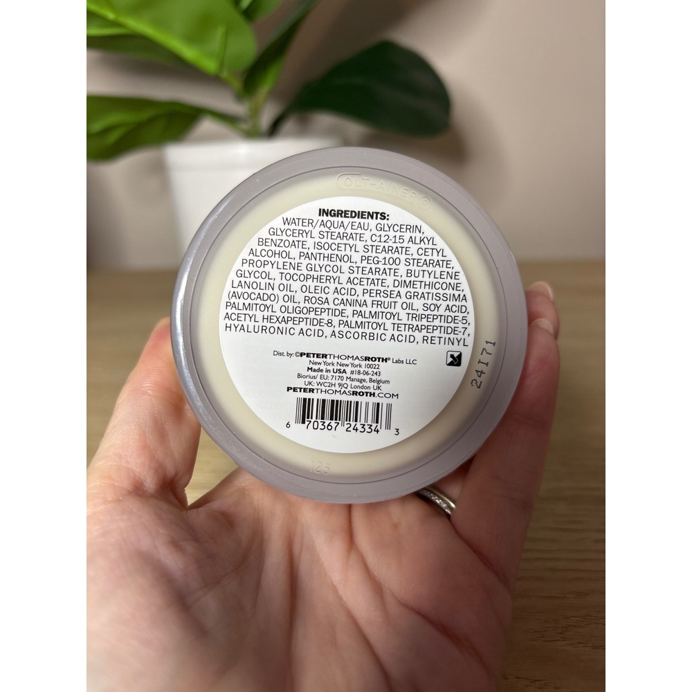 Peter Thomas Roth Mega-Rich Intensive Anti-Aging Creme 3.4oz 100ml New Sealed - Picture 3 of 3
